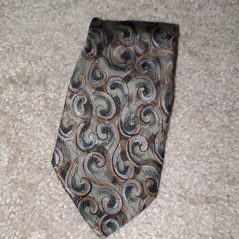 J. Garcia silk tie - Fish - collection 33